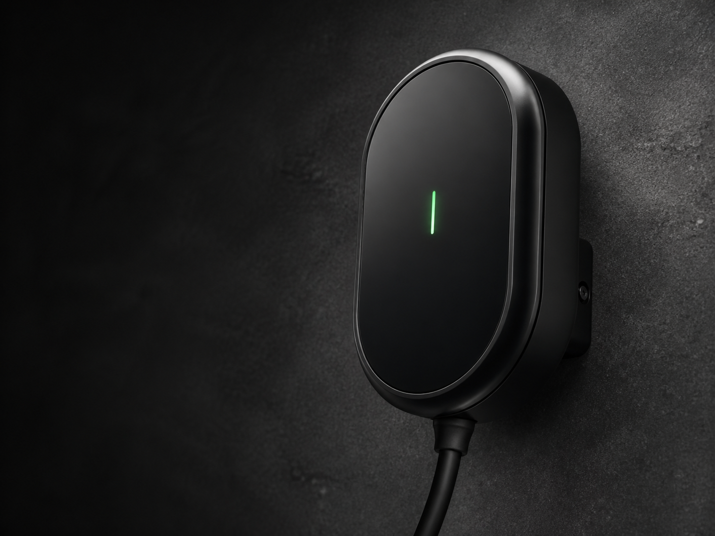 AI concept product image representing an EV charging protection device.